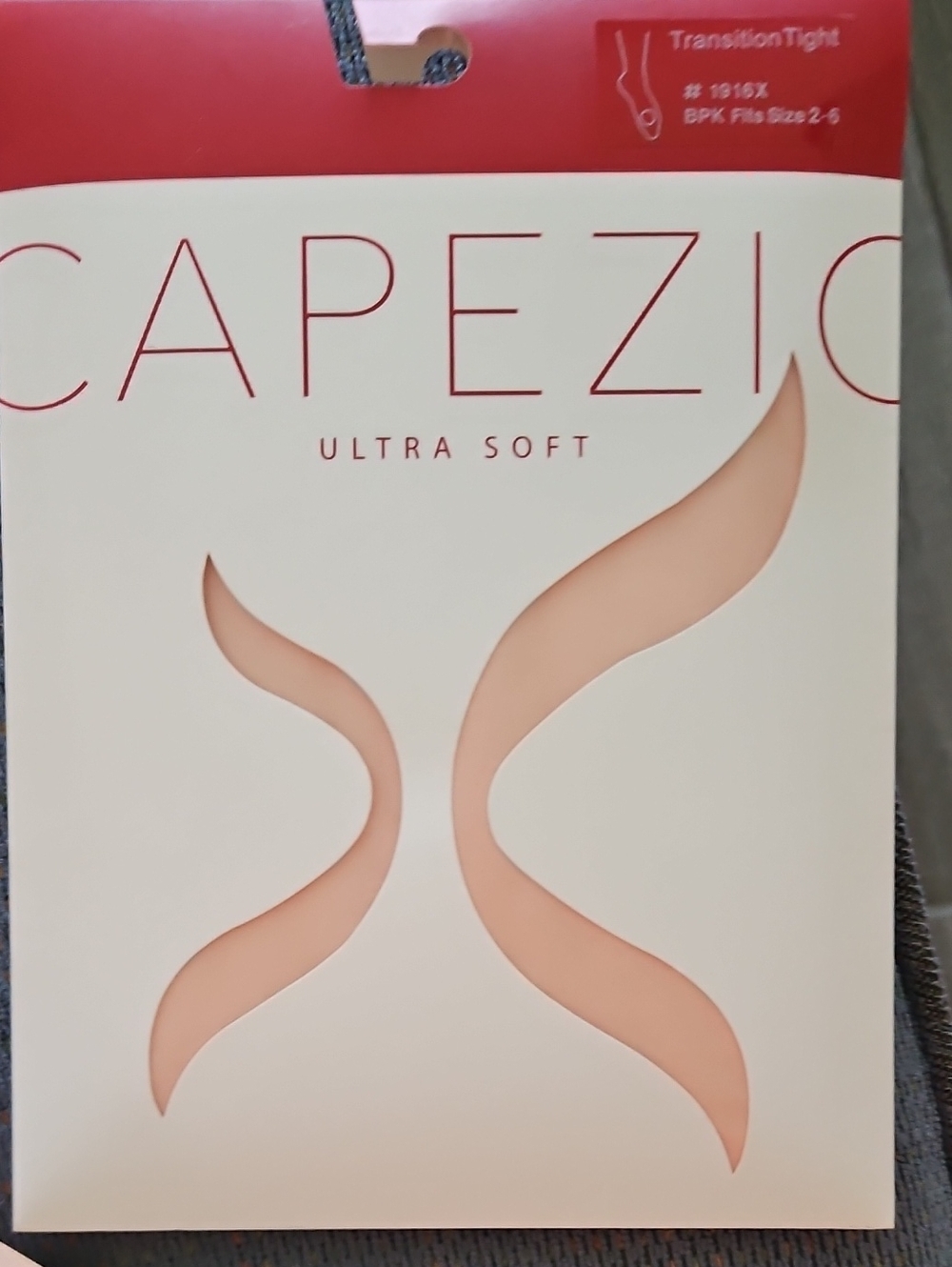 3 Capezio Ultra Soft Transition Tights - Ballet Pink 1916X 2-6